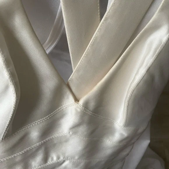 Amanda Wakely Antonella silk wedding dress